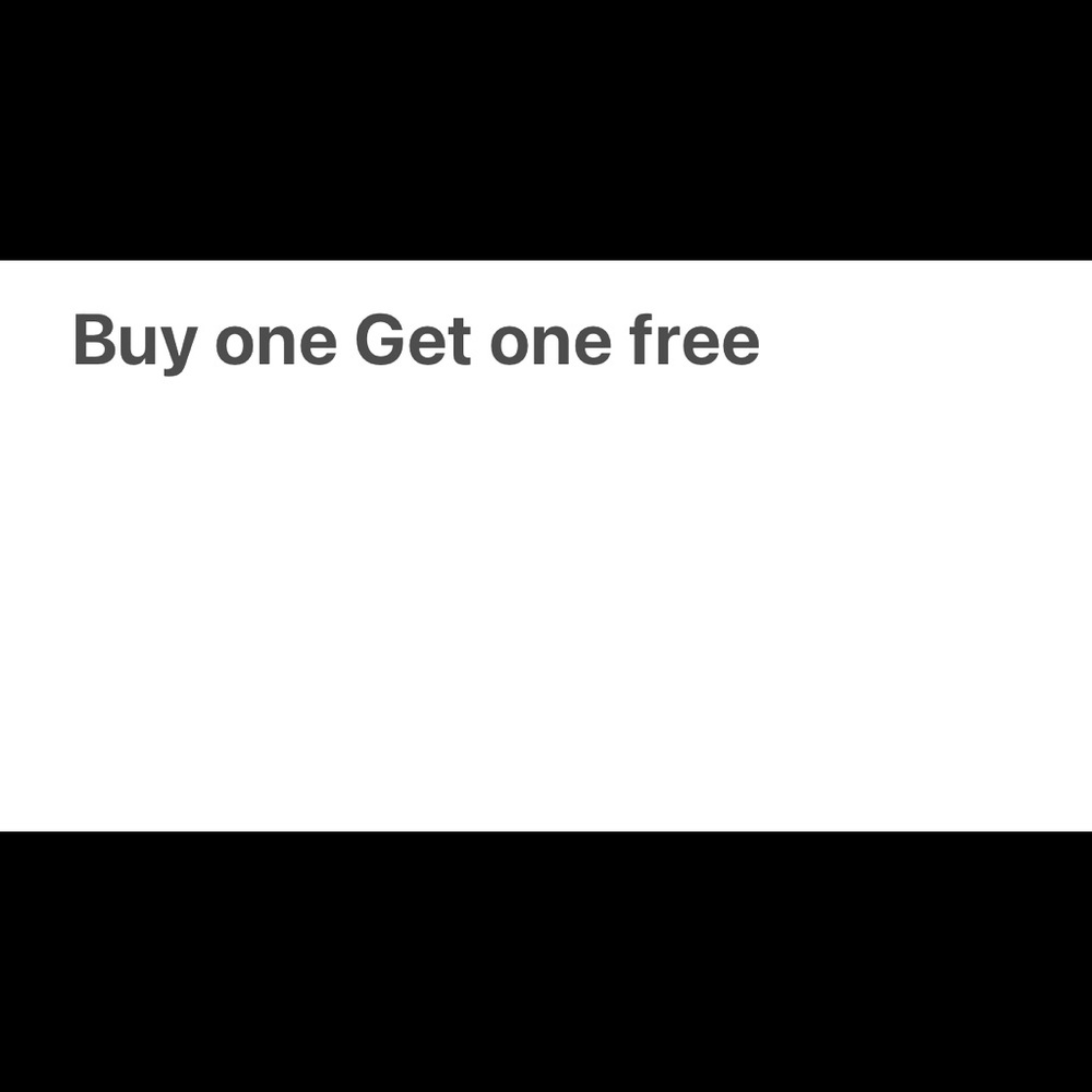 BOGO SALE